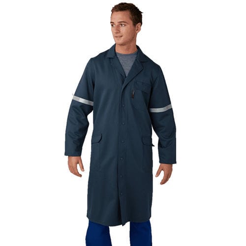 Chaqueta de trabajo - ALU-SAFE DP® - A.J. Charnaud & Co. (Pty) Ltd. - contra los arcos eléctricos / de algodón / para la metalurgia