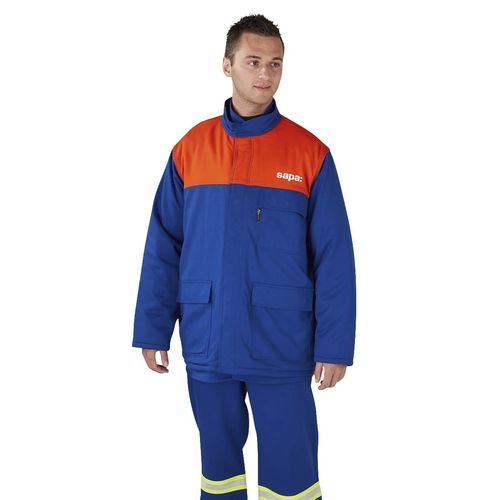 Chaqueta de trabajo - ALU-SAFE DP® - A.J. Charnaud & Co. (Pty) Ltd. - contra el frío / a prueba de calor / de algodón