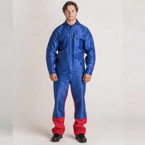 Traje de trabajo - METAL-SAFE® - A.J. Charnaud & Co. (Pty) Ltd. - de protección eléctrica / resistente al metal en fusión / de tejido