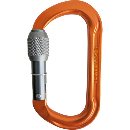 Mosquetón de bloqueo - OVAL SCREW 2.0 - ActSafe Systems AB - de metal / simétrico / oval