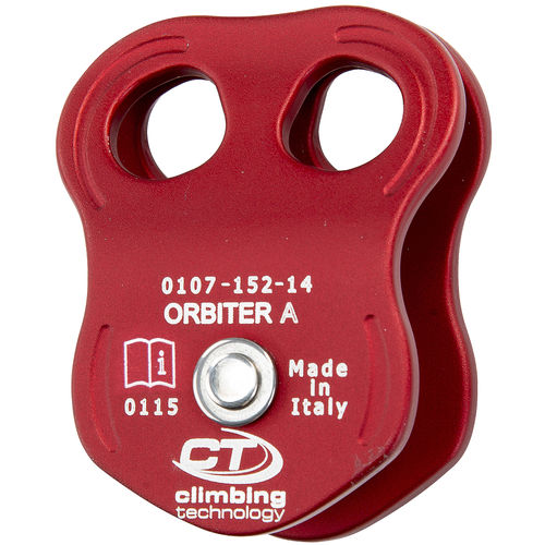 Polea de rodillos - ORBITER A - ActSafe Systems AB - para cable / de aluminio / de aleación