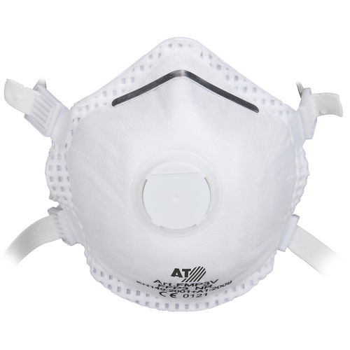 Máscara de protección desechable - FFP3 NR D FMP3V - Asatex AG - FFP3 / tipo copa / blanca
