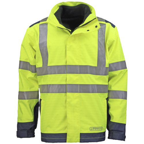 Chaqueta de trabajo - 3850G - Asatex AG - impermeable / de alta visibilidad / de protección química