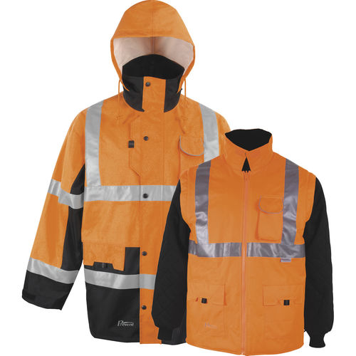 Chaqueta de trabajo - 3360 - Asatex AG - impermeable / de alta visibilidad / de lino