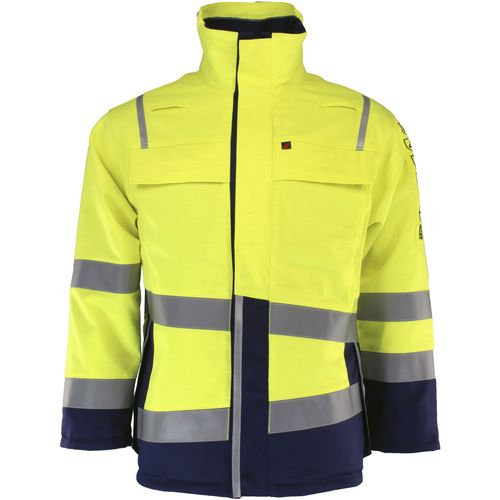Chaqueta de trabajo - BGWEJA52 - Asatex AG - de alta visibilidad / de algodón / de poliéster