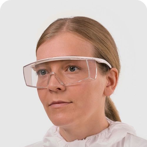 Gafa panorámica de protección UV - super f OTG CR - Berner International GmbH - de riesgo químico / con tratamiento antivaho / graduada