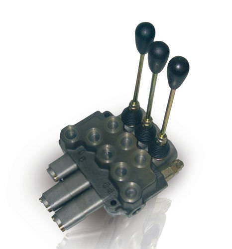 Válvula manual - LÖSI - con control hidráulico / regulador de caudal / proporcional