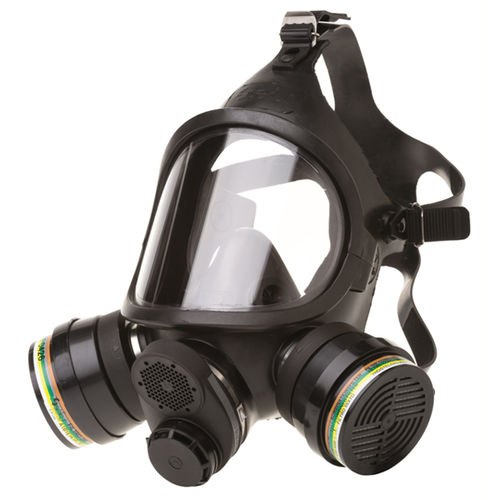 Máscara de protección máscara integral - C 607 TWIN series - D.P.I. s.r.l. - de 2 filtros