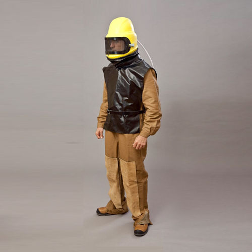 Casco para tareas de arenado - P4 series - D.P.I. s.r.l. - EN 397 / amarillo
