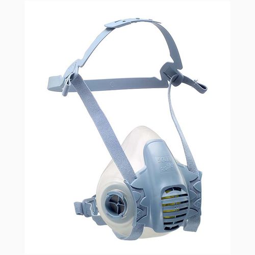 Máscara de protección semimáscara - M220H/M - DACH Schutzbekleidung GmbH & Co. KG - industrial / de 2 filtros / ligera