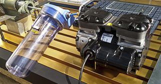 Bomba de vacío de membrana - 46350 - Mitee Bite - lubricada / monoetapa / compacta