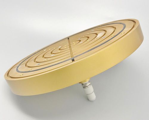 Prensa de vacío giratoria - Roto-Vac Gen II - Mitee Bite - circular / para aplicaciones de torneado