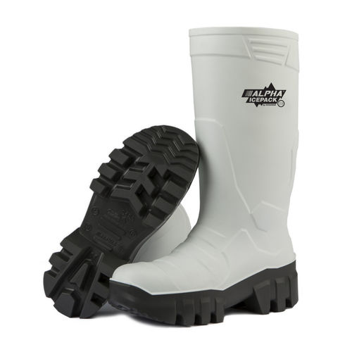 Botas de seguridad para la industria agroalimentaria - Alpha Ice Pack&reg; - DIKAMAR, S.A. Industria de Proteção de Calçado - antideslizante / resistente al agua / resistente al aceite