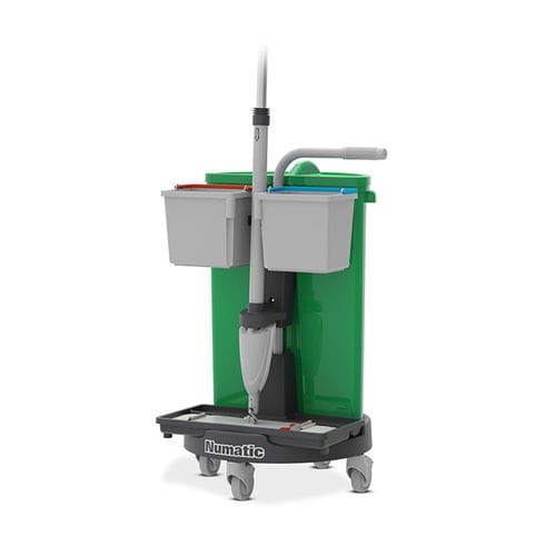 Carretilla de limpieza - NC0R - Numatic - de plástico / para cubeta / de fuerte carga