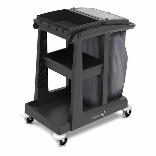Carretilla de limpieza - EM1  - Numatic - de plástico / 2 niveles / compacta