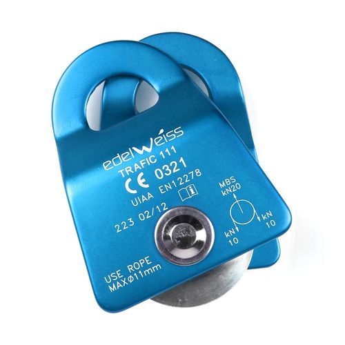 Polea de rodillos - TRAFIC 111 - Edelweiss S.A. - para cable / de aleación / móvil