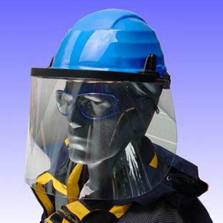 Casco electricista - E4/E6 + 4201E Class 1/2 - ENHA GmbH - EN 397 / con visera