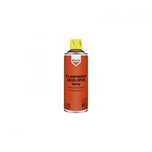 Aerosol de limpieza - FLAWFINDER  - ROCOL - de detección de grietas / para acero inoxidable / para plástico
