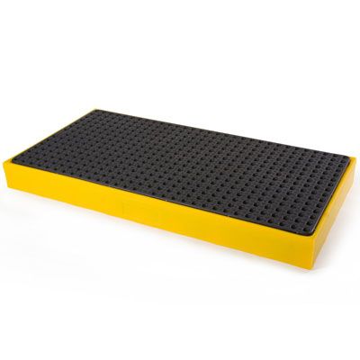 Paleta de retención de 2 bidones - 31-3002 - Evolution Sorbent Products Global, LLS - de polietileno