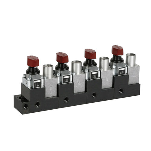 Distribuidor hidráulico modular - C2.345 series - Römheld GmbH Friedrichshütte - de clapeta / con accionamiento manual / de 3/2 vías