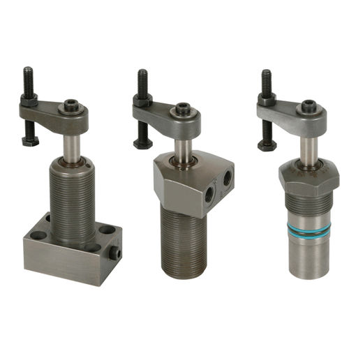 Dispositivos de apriete hidráulico - B1.849 series - Römheld GmbH Friedrichshütte - pivotante / de doble efecto / cuerpo roscado