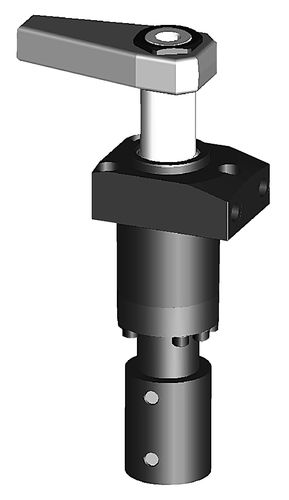 Dispositivos de apriete hidráulico - B1.8801 series - Römheld GmbH Friedrichshütte - pivotante / de doble efecto / cuerpo roscado