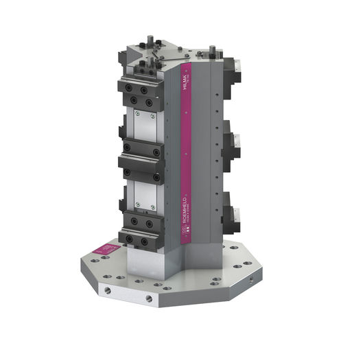 Columna de fijación de tres lados - HILMA.TS TriStar series - Römheld GmbH Friedrichshütte