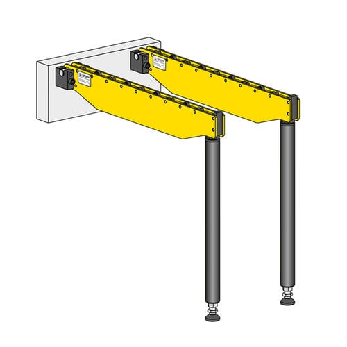 Consola amovible con pies ajustables - 8.18351 series - Römheld GmbH Friedrichshütte - para la manipulación de herramienta de prensa