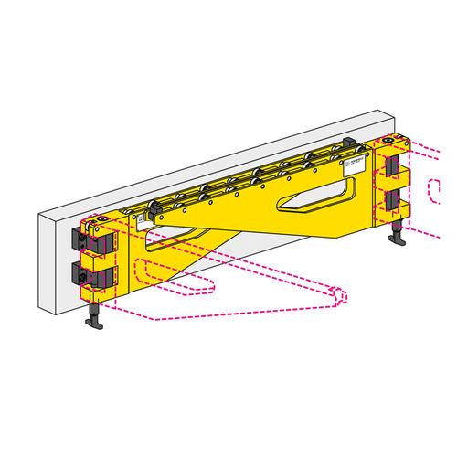 Consola amovible giratoria - 8.18352 series - Römheld GmbH Friedrichshütte - para la manipulación de herramienta de prensa
