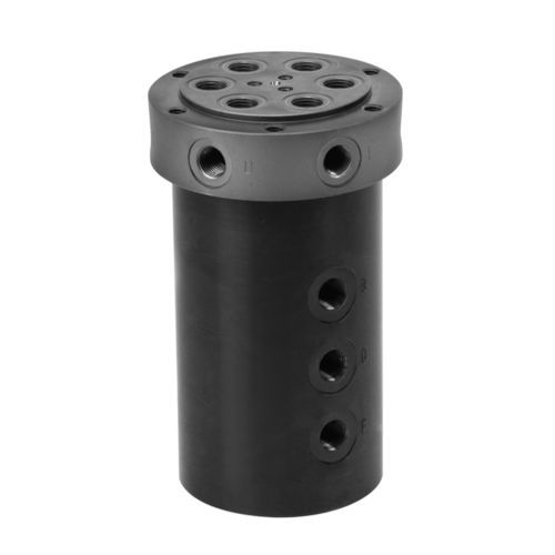 Racor giratorio para aceite - F9.281-6 series - Römheld GmbH Friedrichshütte - de 6 pasos / hidráulico / de rodillos