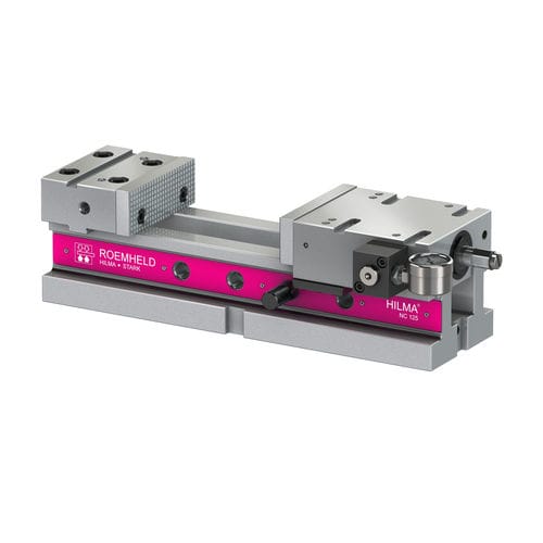 Mordaza para máquina herramienta - HILMA.NC series - Römheld GmbH Friedrichshütte - accionado hidráulicamente / vertical / modulable