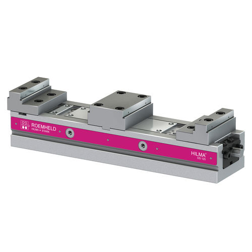 Mordaza de sujeción doble - HILMA.DS series - Römheld GmbH Friedrichshütte - para máquina herramienta / accionado hidráulicamente