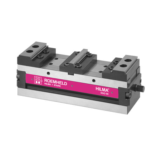 Mordaza de sujeción doble - HILMA.DUO series - Römheld GmbH Friedrichshütte - para máquina herramienta / de precisión
