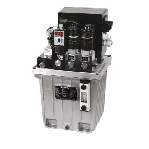 Grupo hidráulico de bloqueo hidráulico - D8.0115 series - Römheld GmbH Friedrichshütte - con motor AC / para máquina herramienta / compacto