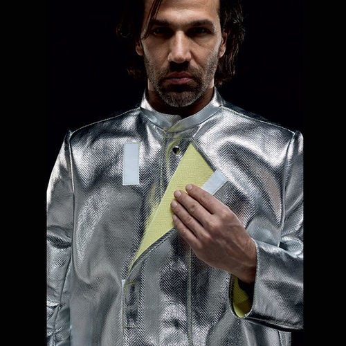 Chaqueta de trabajo - 02PA - Giordani Giancarlo snc - a prueba de calor / aluminizada / de fibras de aramida