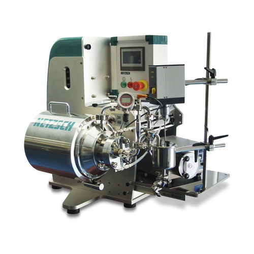 Molino agitador para cerámica - Micro - NETZSCH Grinding & Dispersing - de bolas / húmedo / horizontal