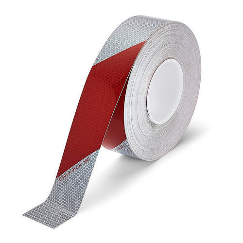 Cinta adhesiva de marcado - H6604 - Heskins Limited - blanca / roja / reflectante