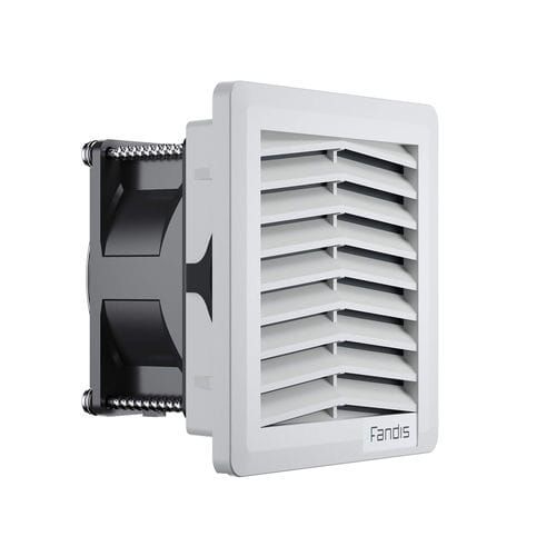 Ventilador para armario eléctrico con filtro - FF Series - Fandis - axial / de refrigeración / de circulación de aire