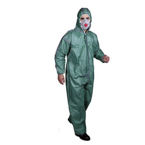 Traje de trabajo - WLO3001Gn - Hubei Wanli Protective Products Co., Ltd. - de tipo 4/5/6 / impermeable / de tejido microporoso