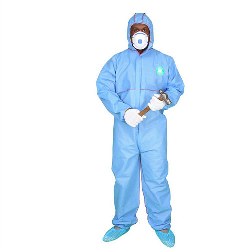 Traje de tejido SMS - WLO3008 - Hubei Wanli Protective Products Co., Ltd. - de trabajo / de tipo 5/6 / para la industria química