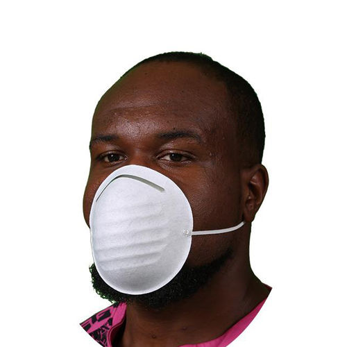 Máscara de protección desechable - WLM2007 - Hubei Wanli Protective Products Co., Ltd. - tipo copa / industrial / con sujeción posterior