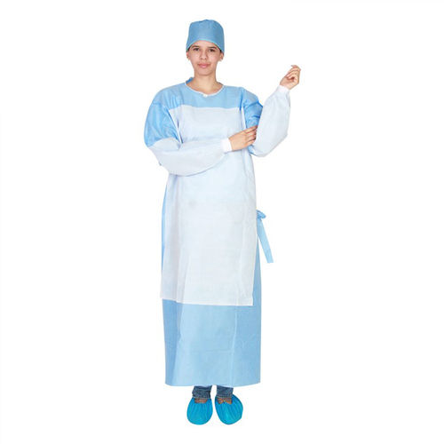 Bata de trabajo - WLG1001 - Hubei Wanli Protective Products Co., Ltd. - resistente a la abrasión / de tejido SMS / para el sector médico