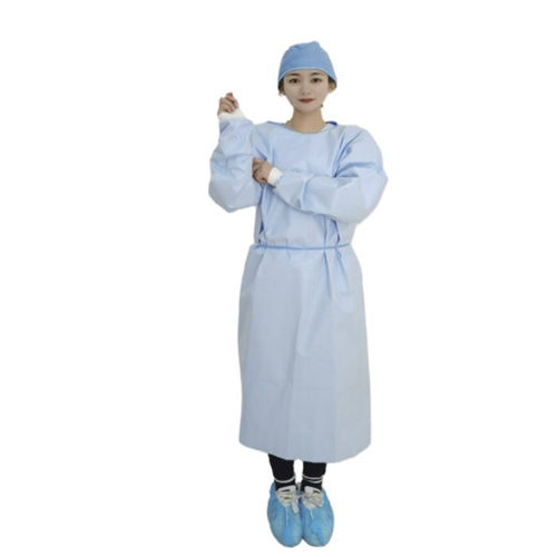 Bata de trabajo - WLG1000 - Hubei Wanli Protective Products Co., Ltd. - impermeable / en material compuesto / para el sector médico