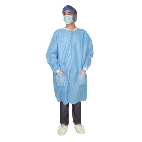Bata para laboratorio - WLL4002 - Hubei Wanli Protective Products Co., Ltd. - de trabajo / impermeable / de tejido SMS