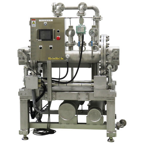 Esterilizador de proceso - Sodick - de vapor / automático / para la industria agroalimentaria