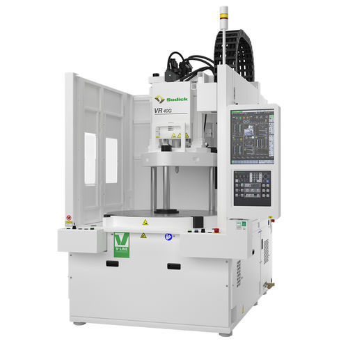 Máquina de inyección vertical - VR40G - Sodick - hidráulica / con mesa rotativa