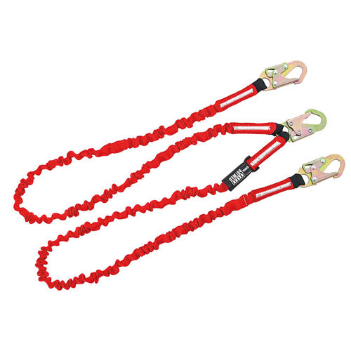 Cabo de anclaje anticaída con cinta - JE312015N - Jinhua Jech Tools Co., Ltd. - de cuerda / con absorbedor de choques
