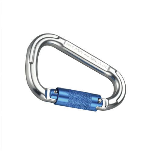 Mosquetón de bloqueo - JE525030 - Jinhua Jech Tools Co., Ltd. - aluminio / asimétrico