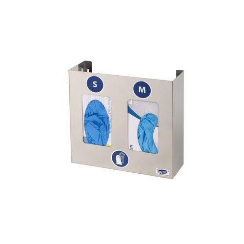 Distribuidor de guantes - 957220 - EPIBOX - manual / de acero inoxidable / de pared
