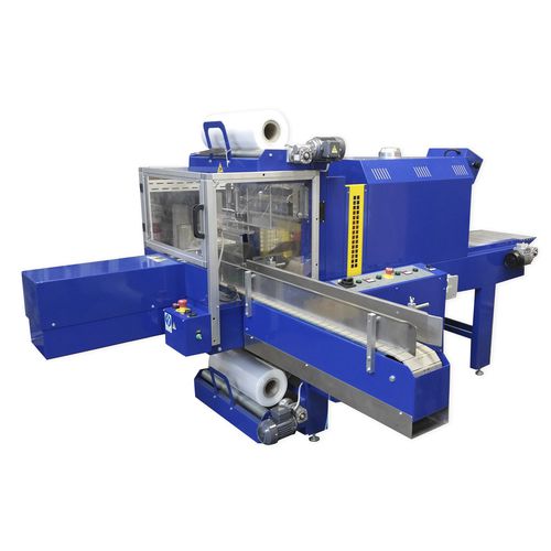 Retractiladora enteramente automática - ECOFARD 500 AOL  - ITALDIBIPACK - para botellas / con túnel de retracción / de alta velocidad